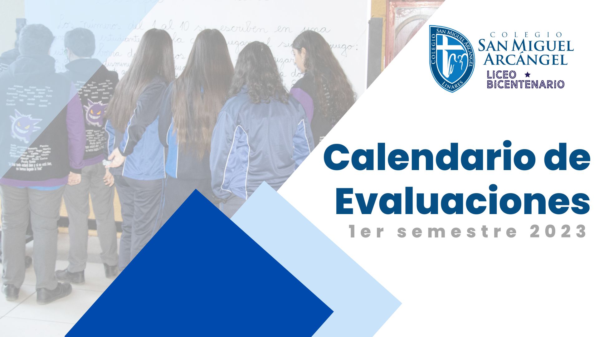 Calendario de Evaluaciones – 1er Semestre