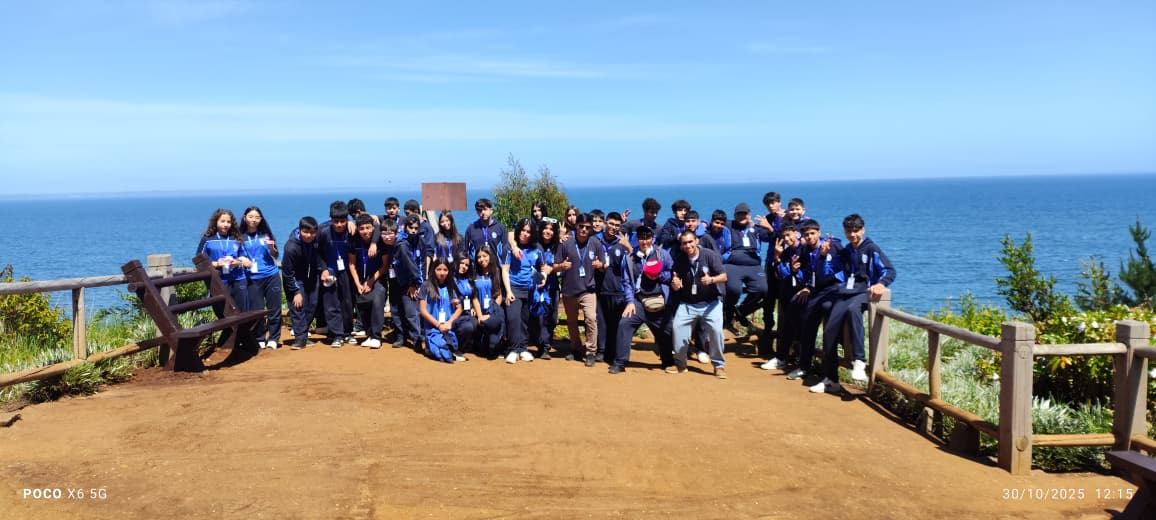 Salida Pedagógica de 8vos Básico a la comuna de Lota